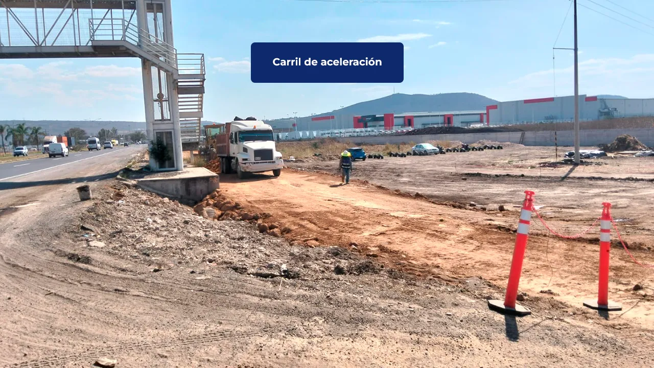 Carril de aceleración